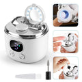 Electric Nail Clipper Set for Seniors and Kids with Magnifier & LED Light