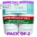 48H Anti-Perspirant Deodorant Roll-On Pack of 2 - Fragrance-Free, 50ml