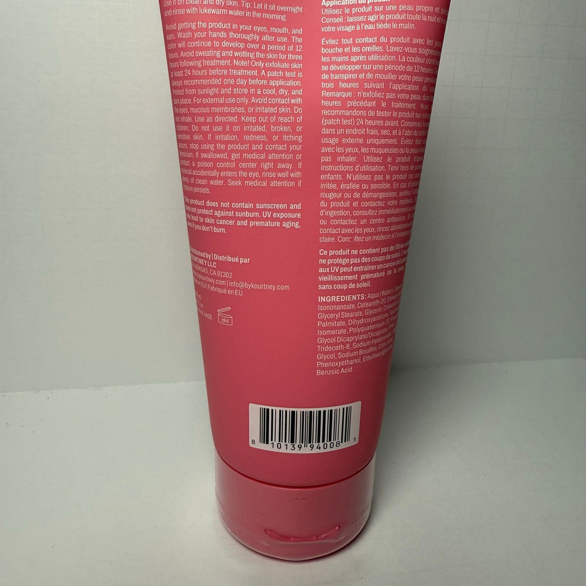 Self Tanner Body Lotion Medium Shade with Hyaluronic Acid - Vegan 200ml