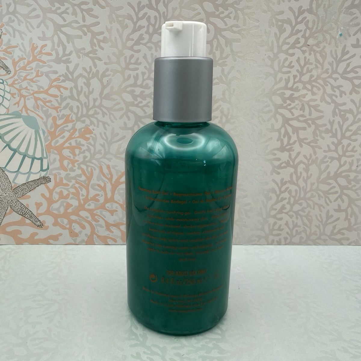 Borghese Gentle Foaming Gel for Bath & Shower - Moisturizing 8.4 Oz