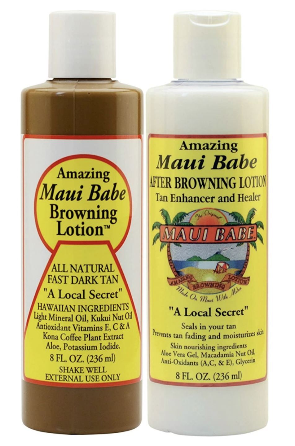 After Sun Care Pack with Browning & Hydrating Lotion Duo - Water-Resistant