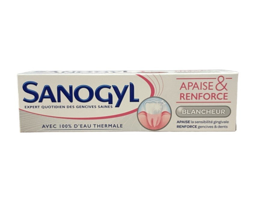 Sanogyl Gums Soothing & Whitening Mouth Gel 75ml - 3 Pack Free Shipping