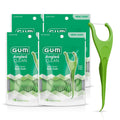 Angled Dental Floss Picks - Extra Strong, Mint Flavor for Tight Teeth, 100 Count