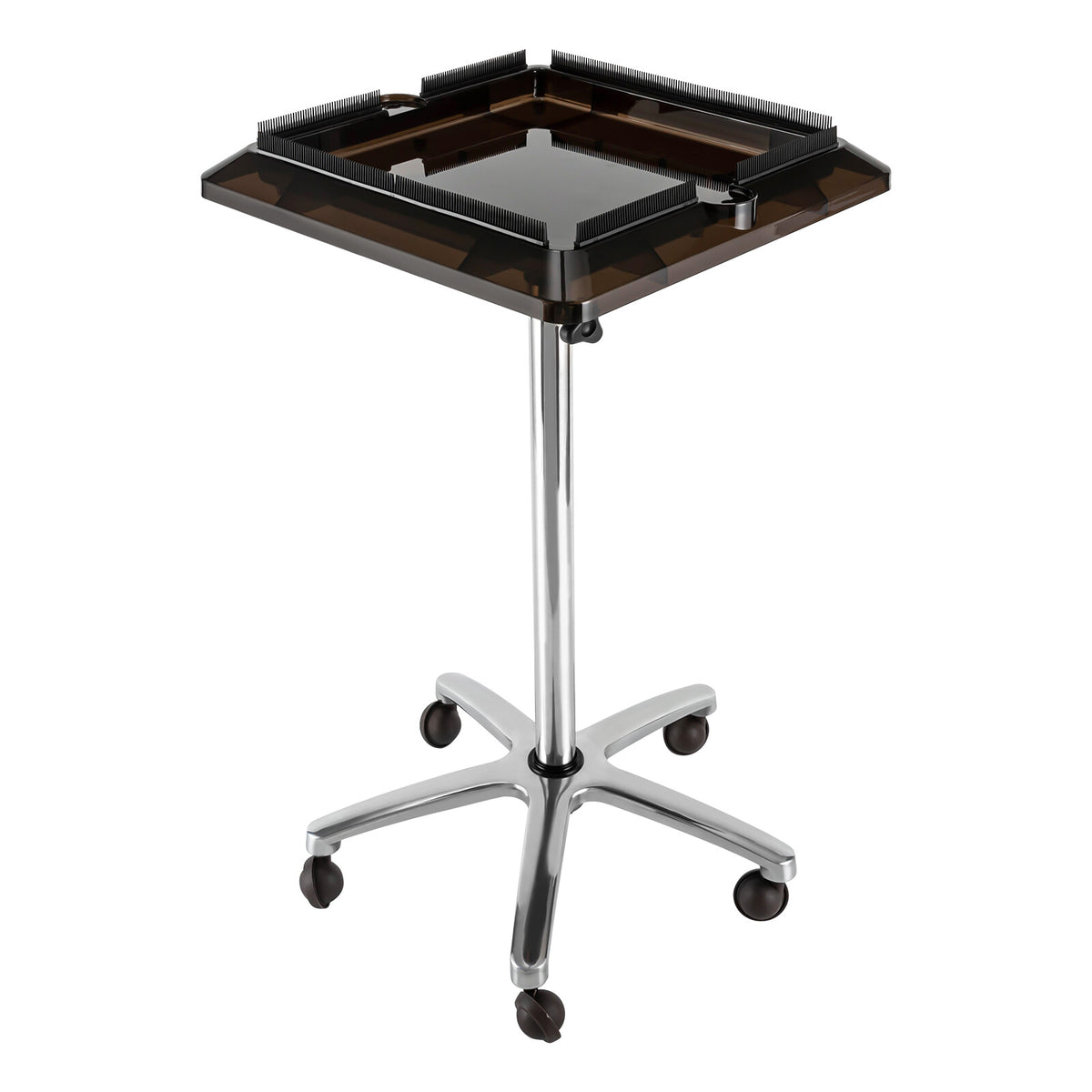 Rolling Salon Hair Extension Tool Cart with Adjustable Height & Storage
