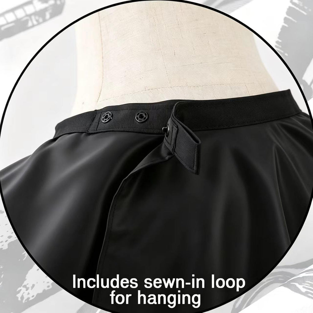 Professional Waterproof Hair Cutting Cape with Adjustable Snap Closure 47x55 Inches
