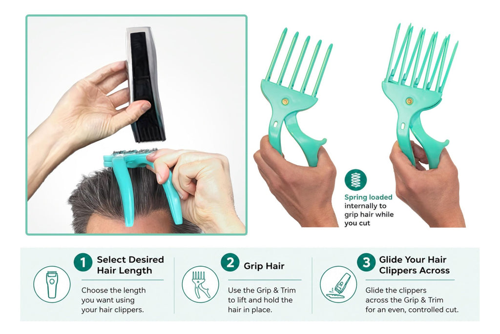 DIY Haircut Tool for Home Trimming & Grooming - Precision Tongs