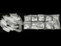 Long Square False Nail Tips - Coffin Shape, Transparent, French Style, 500 or 1000 Pcs
