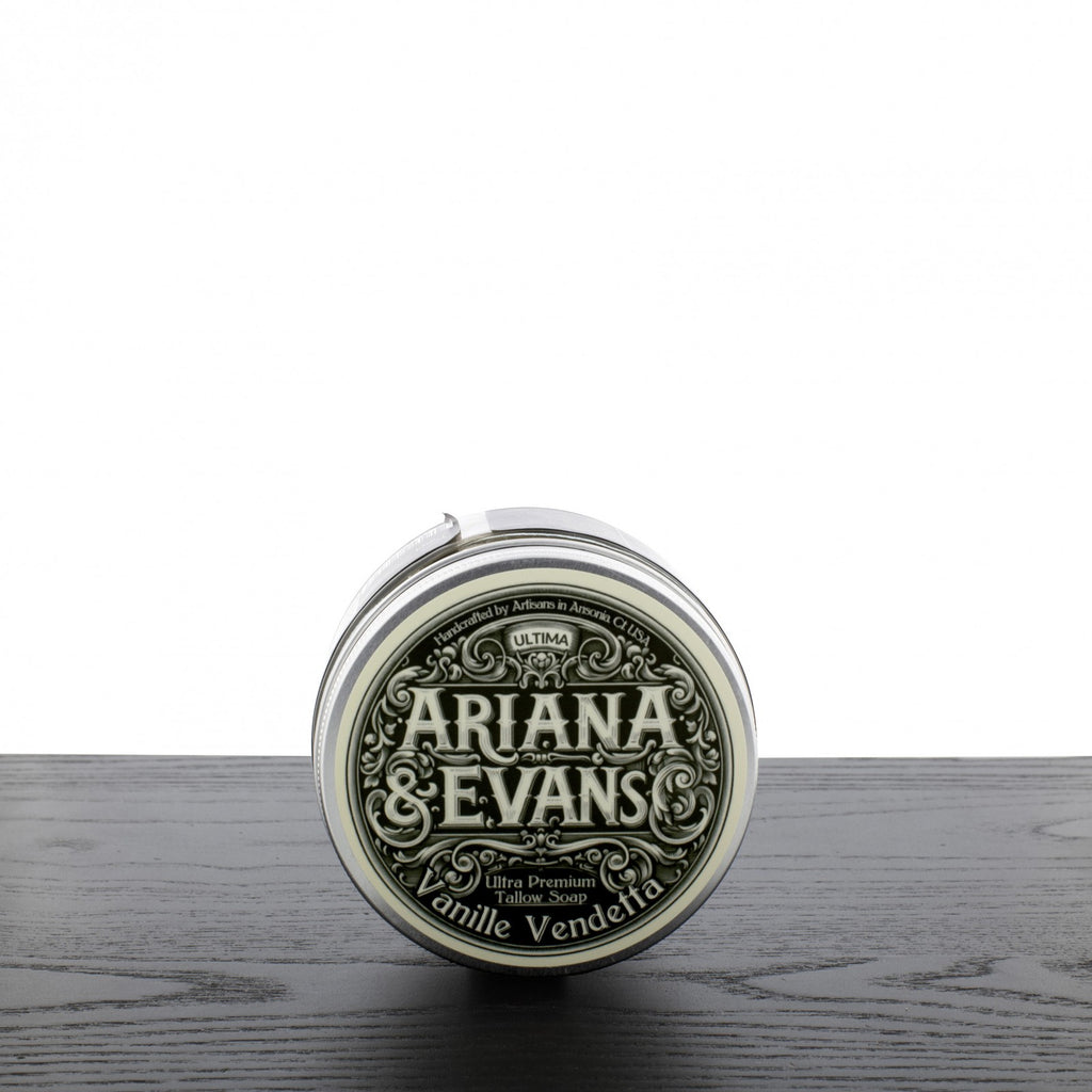 Ariana & Evans Ultima Shaving Soap - Vanille Vendetta, Long-Lasting Spicy Vanilla