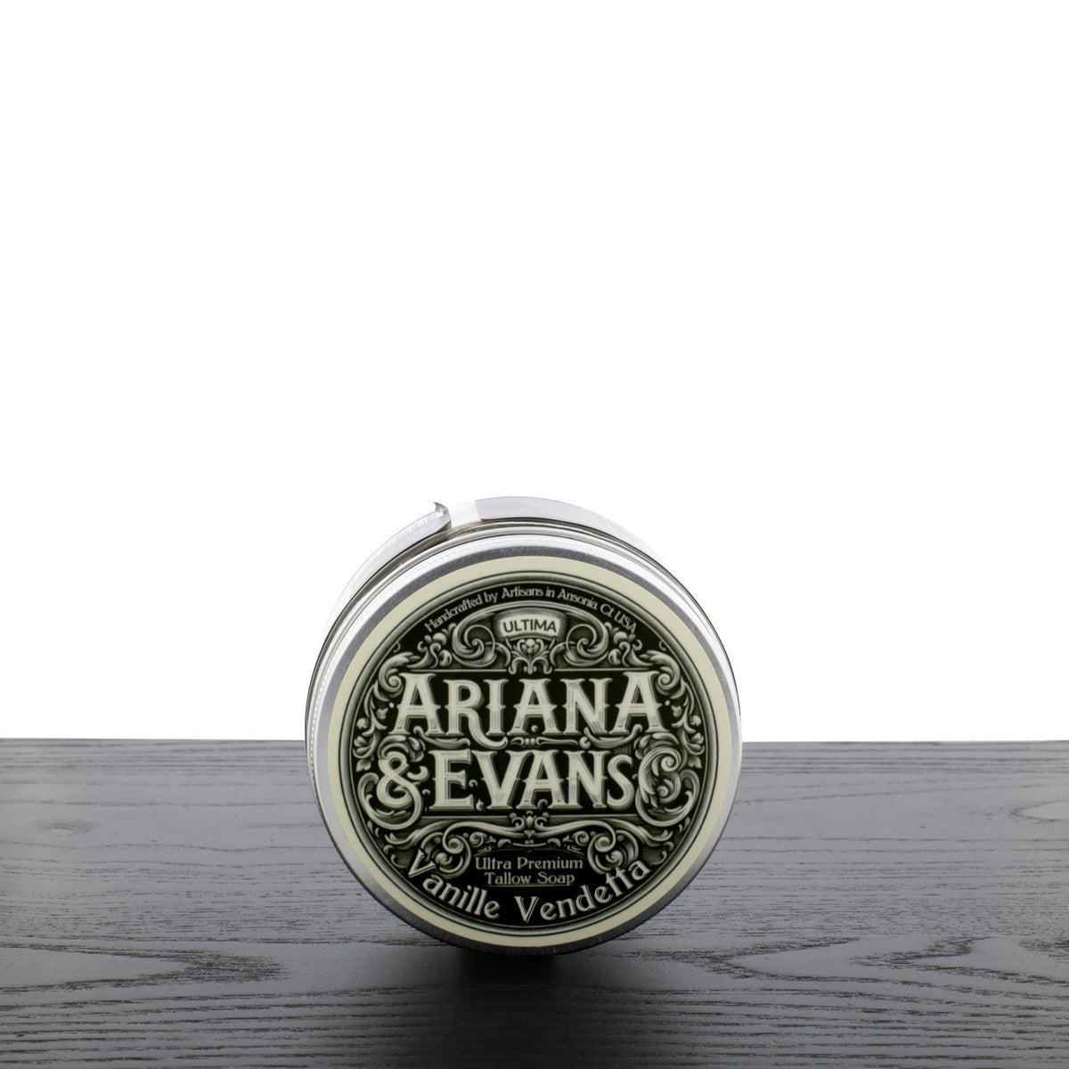 Ariana & Evans Ultima Shaving Soap - Vanille Vendetta, Long-Lasting Spicy Vanilla