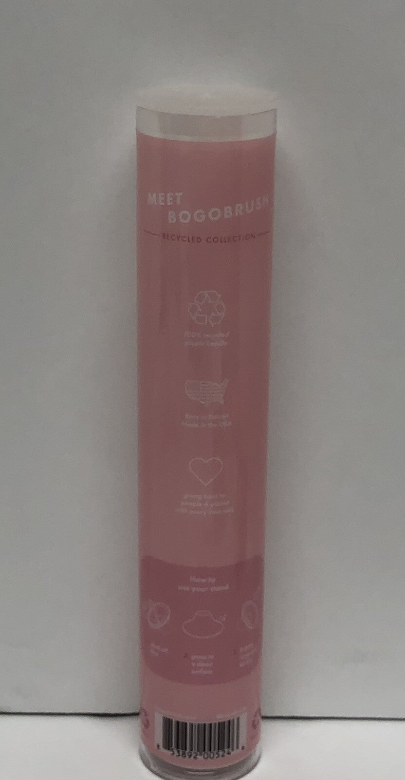 Compostable Rose Pink Toothbrush with Soft Bristles - BPA Free Eco-Friendly Oral Care