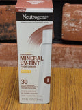Neutrogena Purescreen Mineral UV Tint Face Liquid SPF 30 - Deep Shade