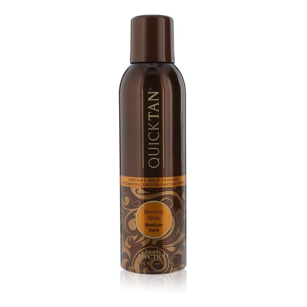 Body Drench Self Tanning Mist Medium Dark 6oz Pack of 2 - Natural Sunless Tan