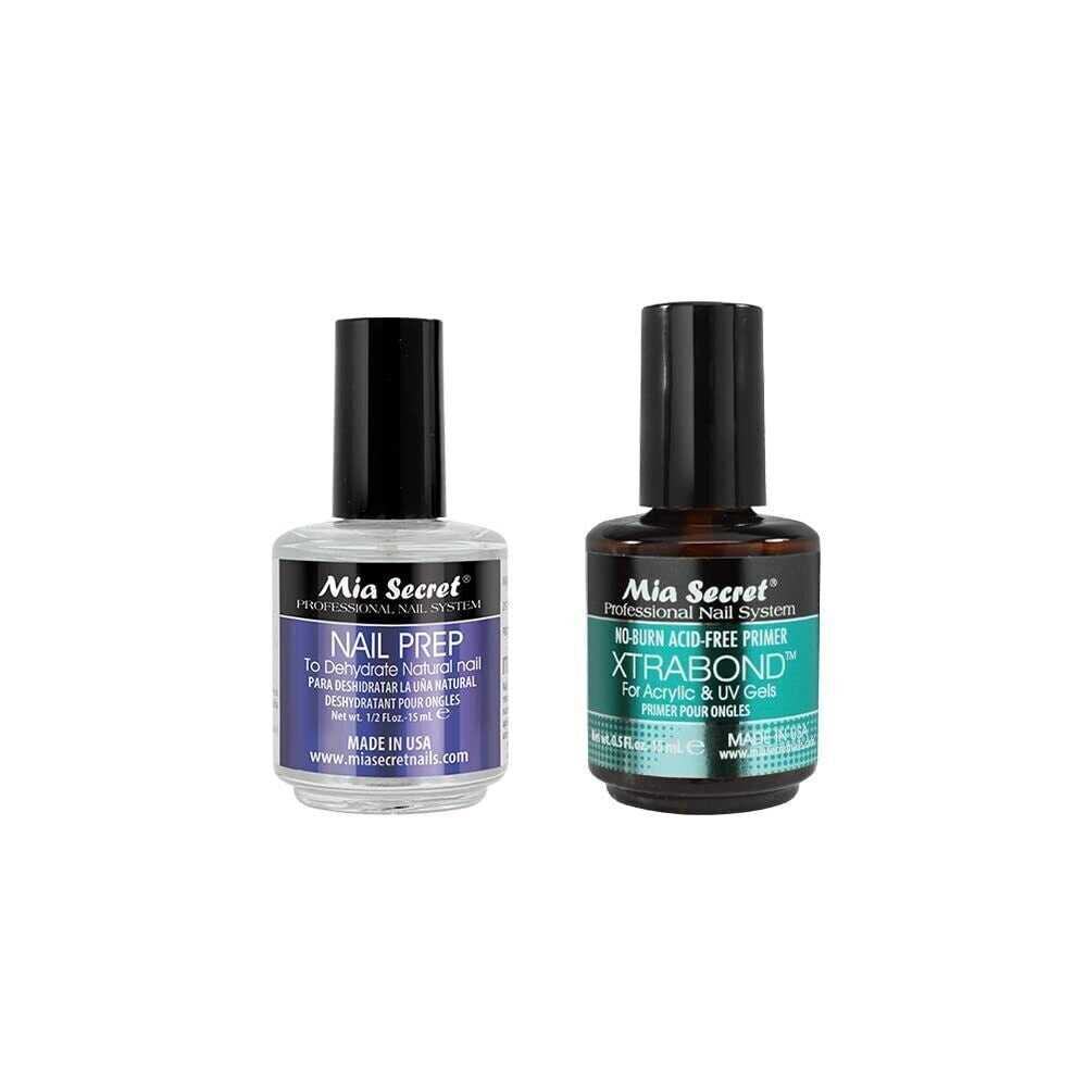 Nail Primer & Prep Set - Burn-Free Acid-Free Nail Adhesion Boosters