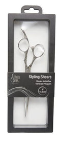 6-Inch Carved Hairdressing Shears Stainless Steel Lightweight Salon Scissors