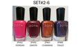 Professional Nail Polish Set - Zoya Assorted Colors 0.5 oz Each