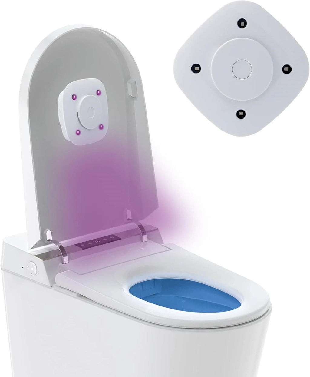 Auto UVC Toilet Sanitizer Light Waterproof Bathroom Sterilizer 3 Min