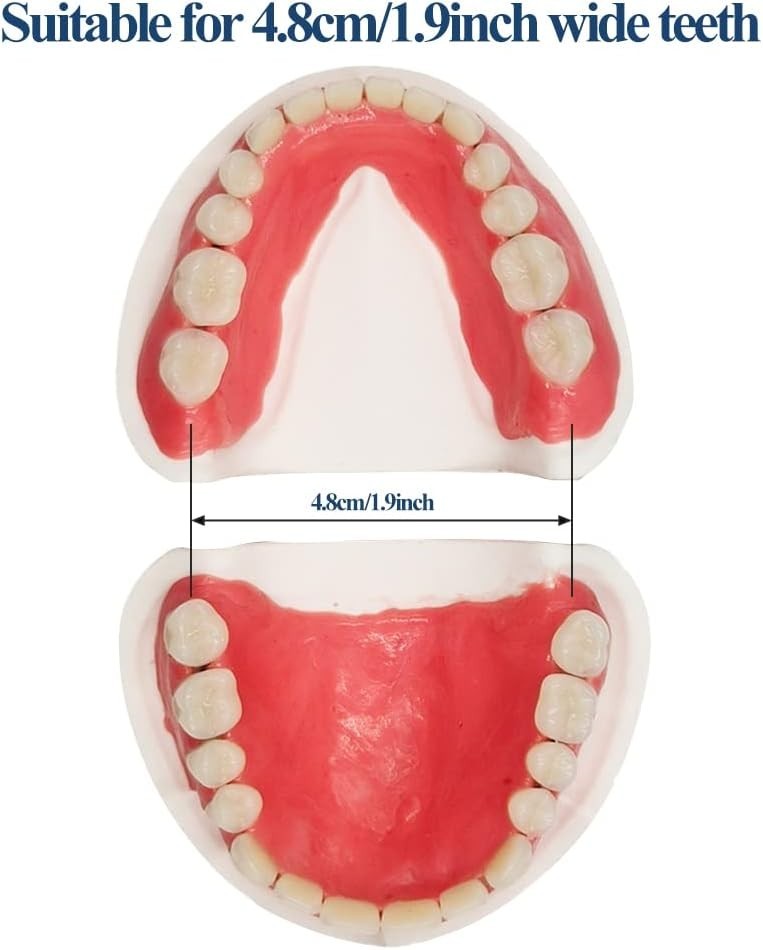 DIY Moldable Dentures Full Set - Custom Temporary Teeth Solution