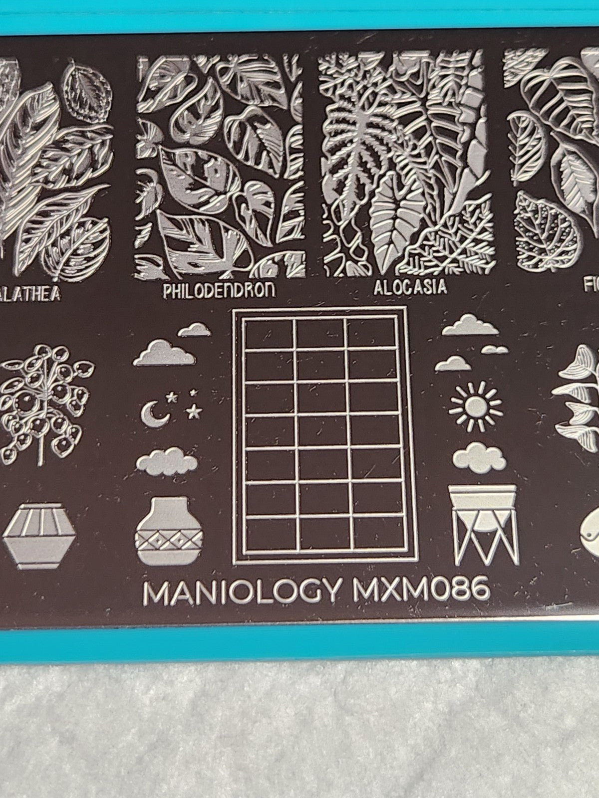 Maniology Nail Stamping Plate Set MXM085 & MXM086 - Nail Art Tools