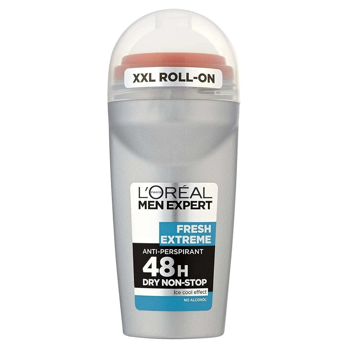 L'Oréal Paris Men Expert Fresh Extreme Deodorant Roll-On 50ml – Long-Lasting 48-Hour Odor & Wetness Protection