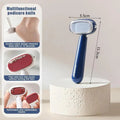 Double-Sided Stainless Steel Foot Callus Remover for Heel Dead Skin Removal