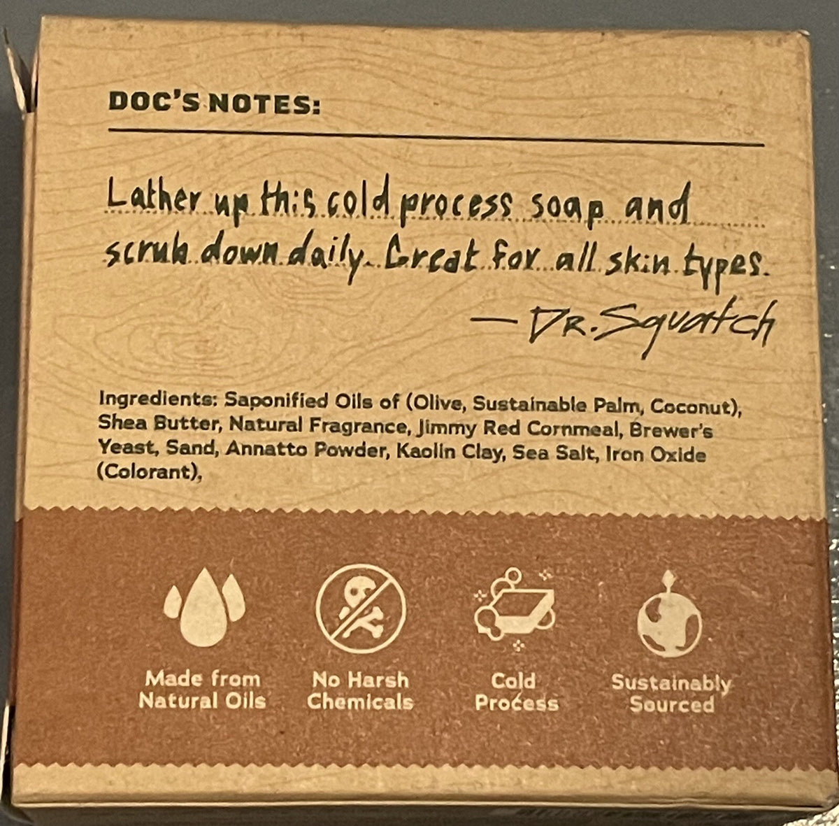 Men's Natural Bourbon Scent Bar Soap Set - 2 x 5 Oz