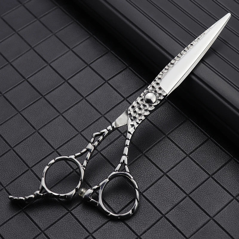 6 Inch Blue Diamond Steel Barber Scissors Sharp Haircut Shears Professional Salon Tool