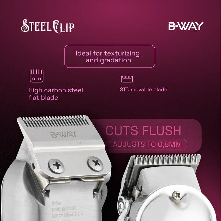 Cordless Hair Clippers for Barbers and Home Use - Professional Trimmer
