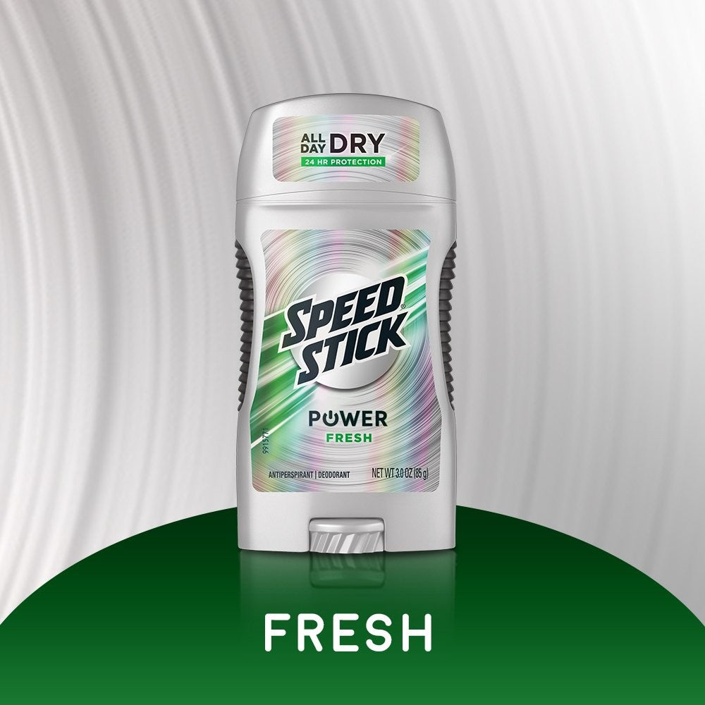 Speed Stick Deodorant 3 Oz | Men's Antiperspirant Stick, Pack of 1