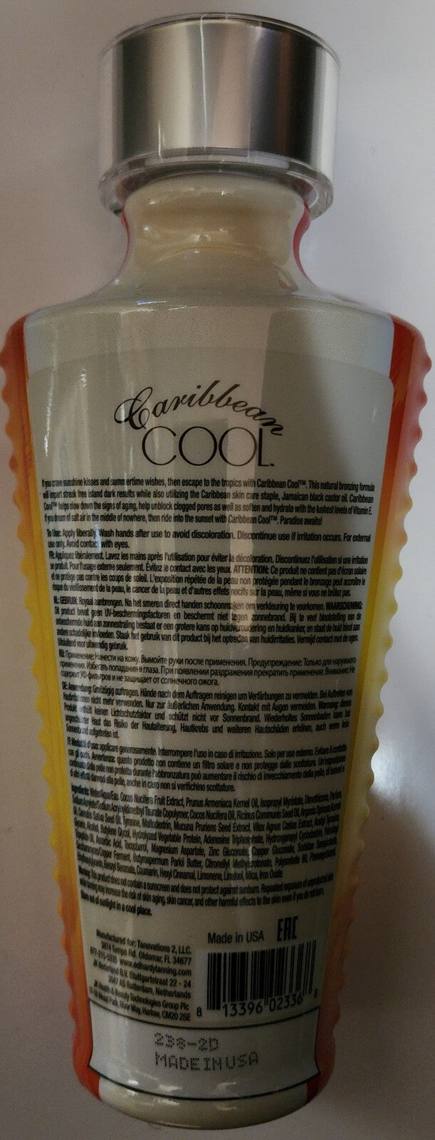 Natural Bronzer Tanning Lotion with Jamaican Black Castor Oil - 11oz