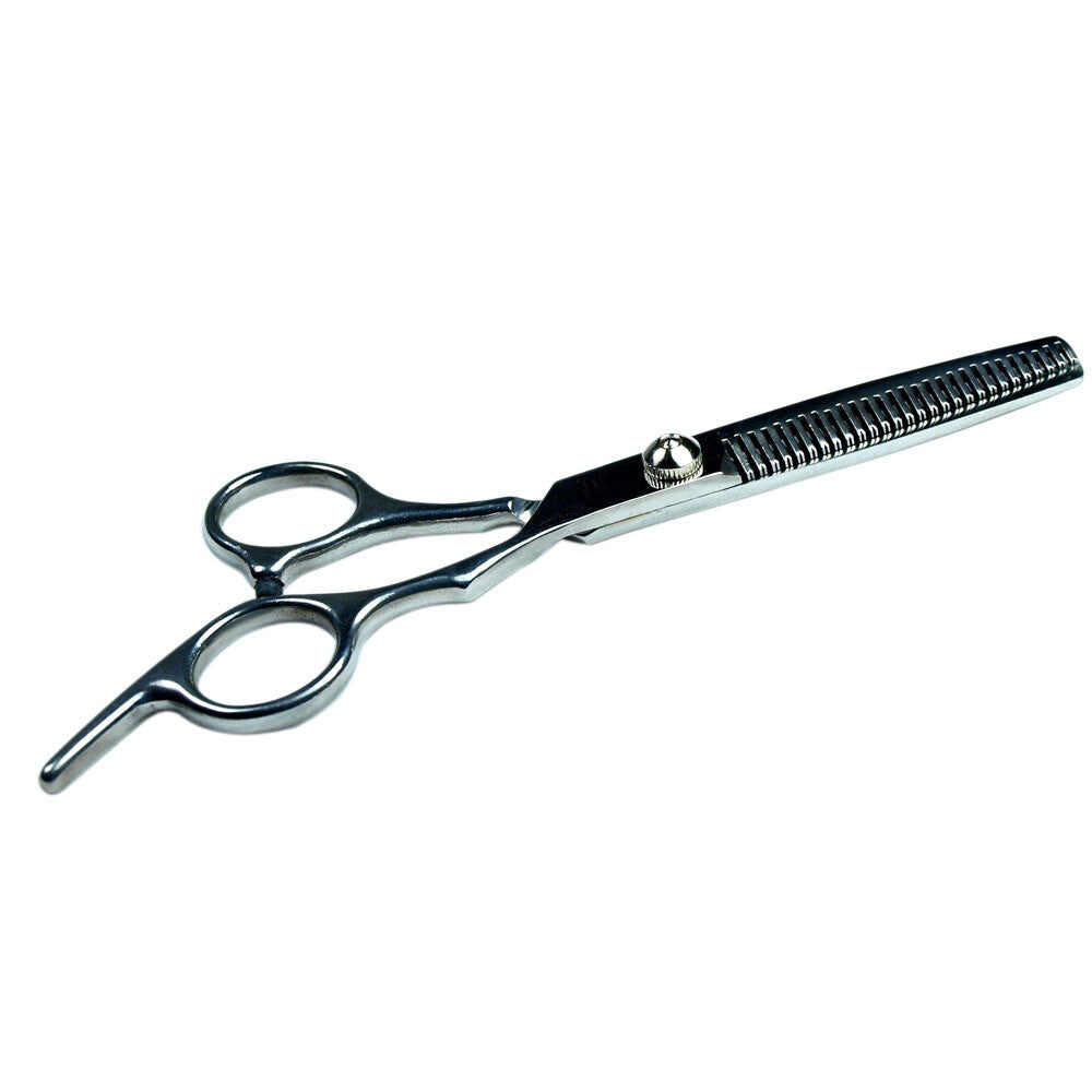 6-Inch Hair Thinning Scissors for Barbers and Hairdressers - Adjustable Tension