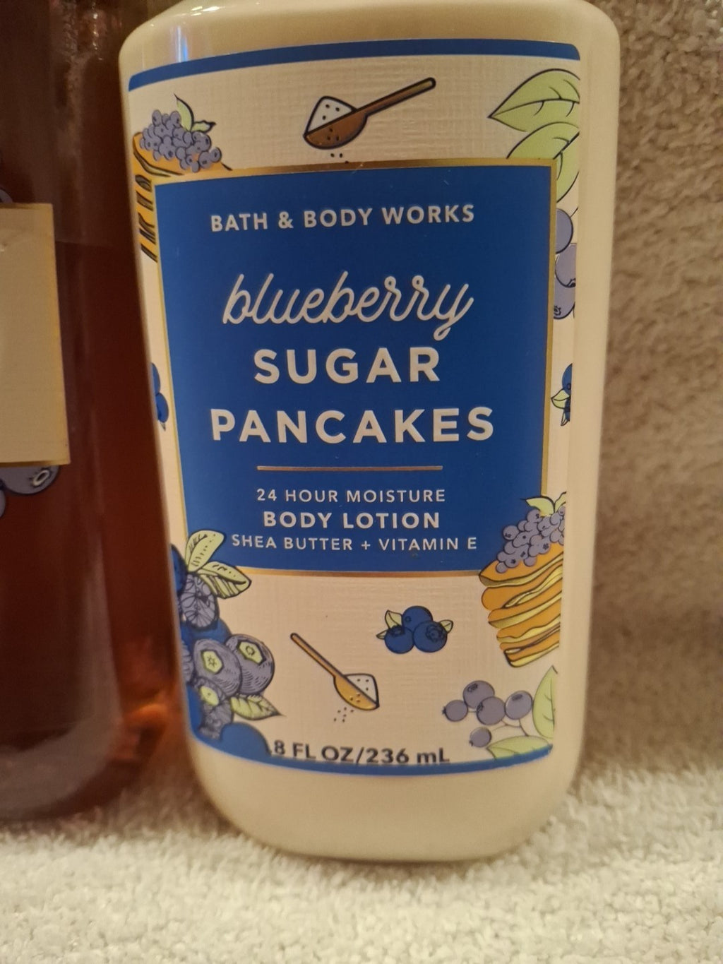 Blueberry Sugar Pancakes Body Lotion & Shower Gel Set - 8oz & 10oz