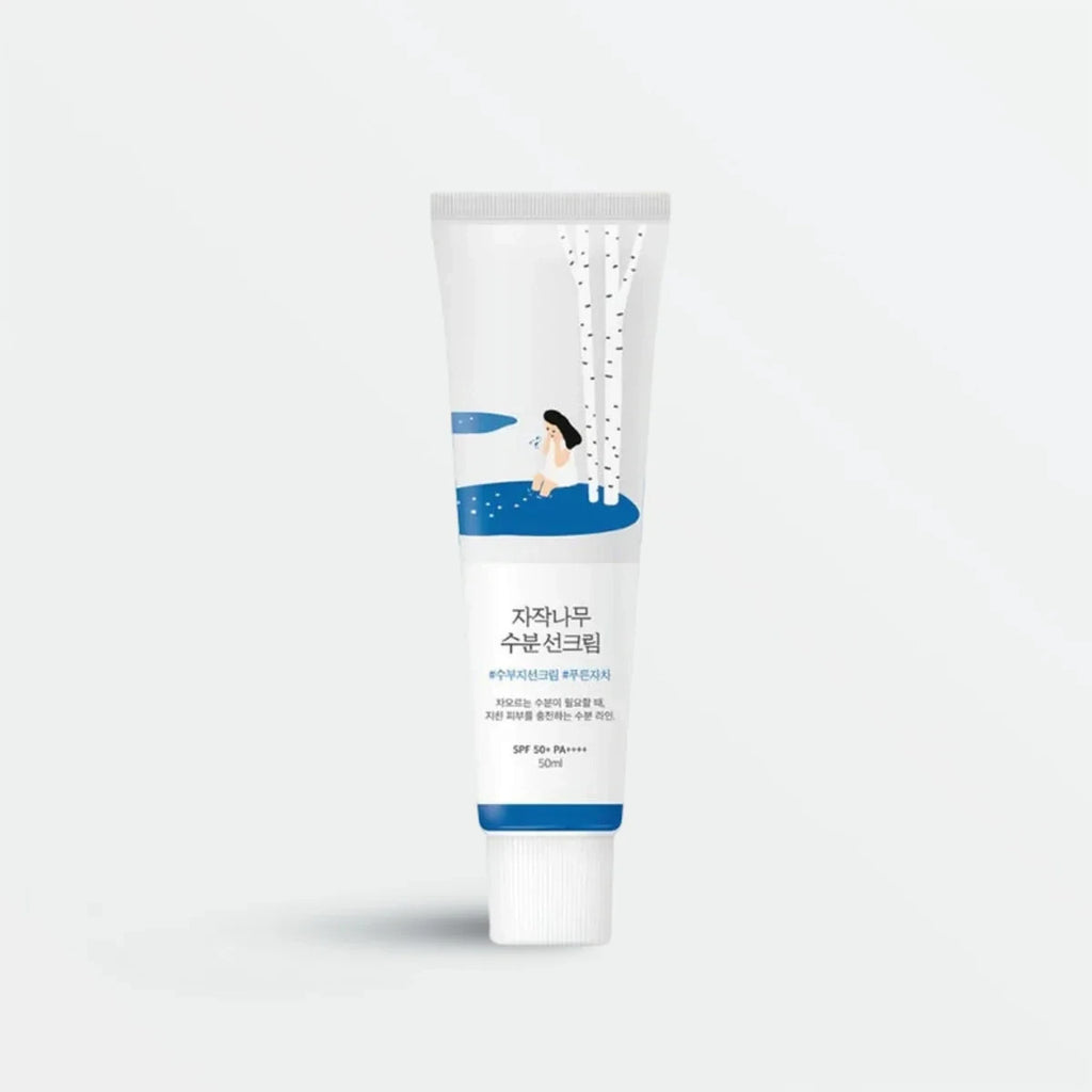 Roundlab Birch Juice Moisturizing Suncream SPF50+ PA++++ 50ml - Hydrating Face Sunscreen
