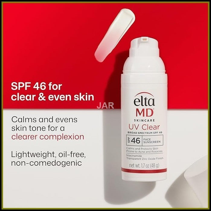 SPF 46 Facial Sunscreen - Lightweight Broad Spectrum Sun Protection 48g