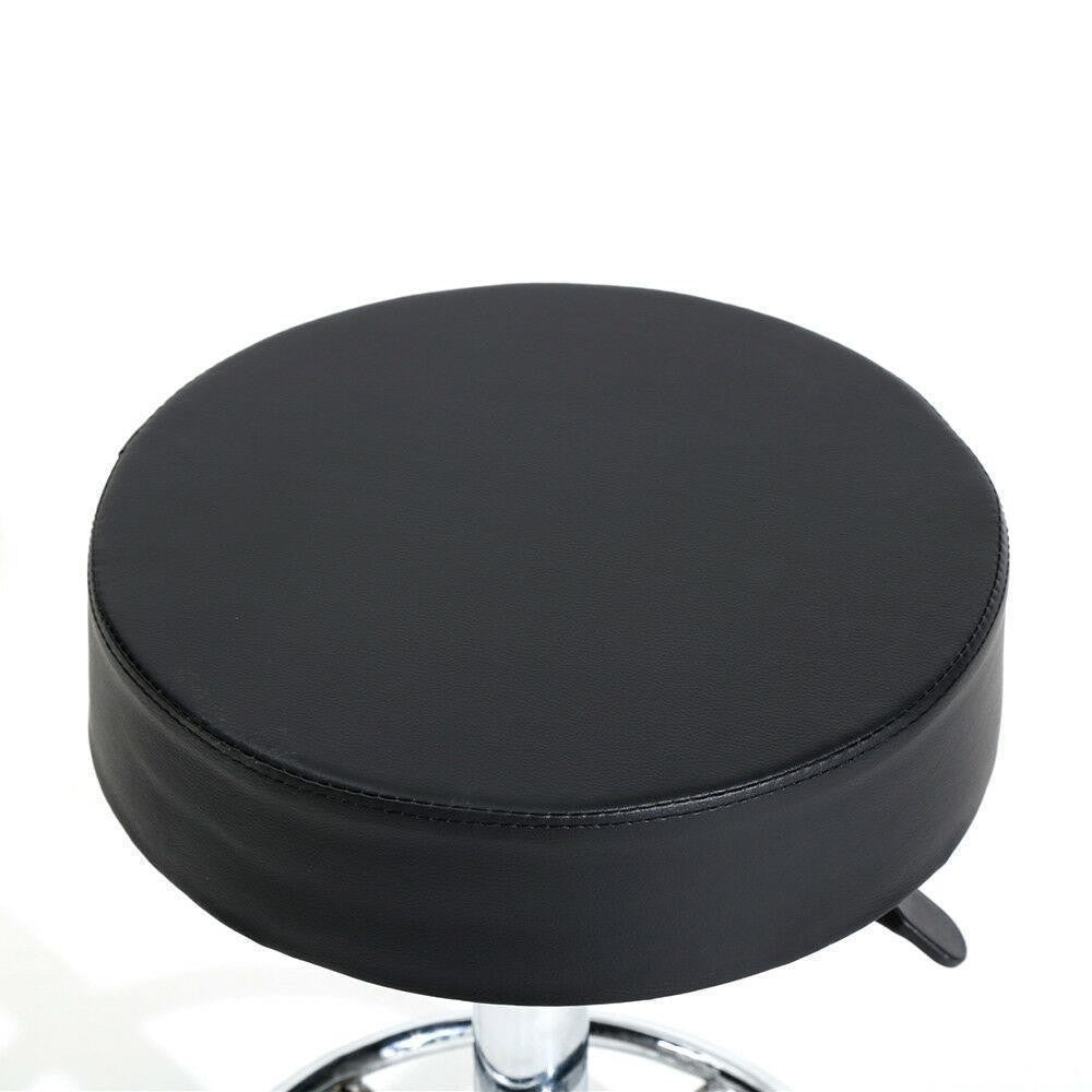 Hydraulic Swivel Salon Stool with Adjustable Height and 360° Rotation