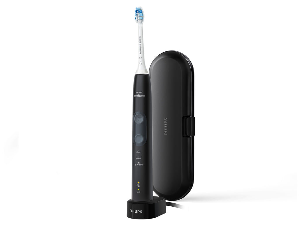 Electric Sonic Toothbrush Set - Rechargeable & Pressure Sensor, Multiple Colors
