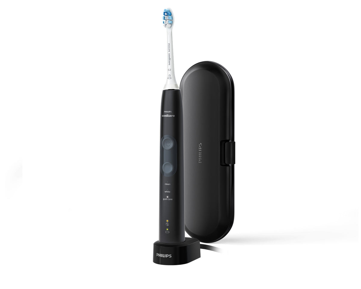 Electric Sonic Toothbrush Set - Rechargeable & Pressure Sensor, Multiple Colors