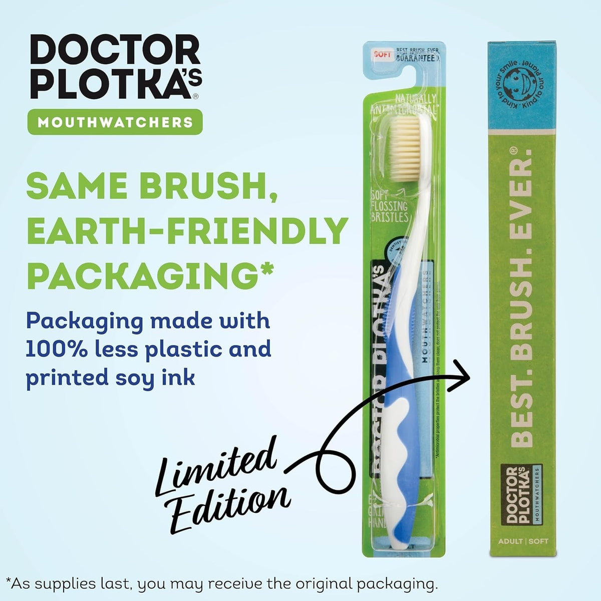 Soft Gentle Toothbrush for Sensitive Gums - Effective Plaque Removal