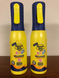 Kids SPF 50 Sunscreen Spray 2-Pack with Reusable Twist-Off Refill - Water & Sweat Resistant