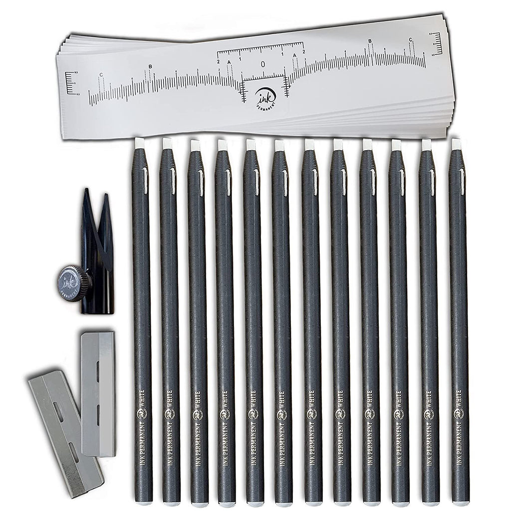 Eyebrow Mapping Pencils for Permanent Makeup – Waterproof, Microblading Tool