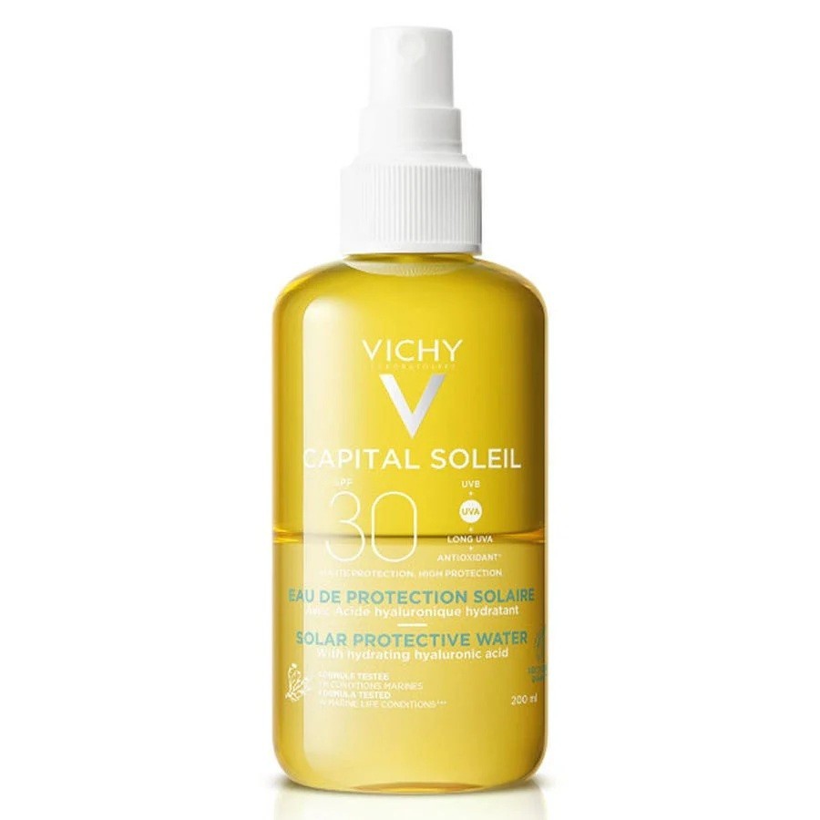 SPF 30 Sun Protection Water Spray with Hyaluronic Acid - 2 Pack 200ml