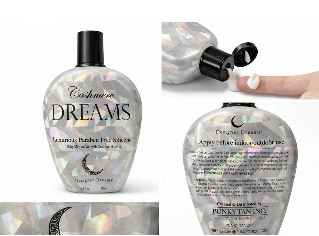 Luxury Silicone Tanning Lotion 8oz - Cashmere Dreams