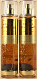 Bath & Body Works Golden Sunflower Body Mist - 2 Pack, 8oz Each