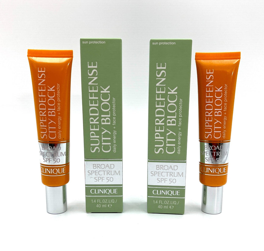 Clinique SuperDefense Broad Spectrum SPF 50 Sunscreen - 2 Pack, 1.4 oz Each