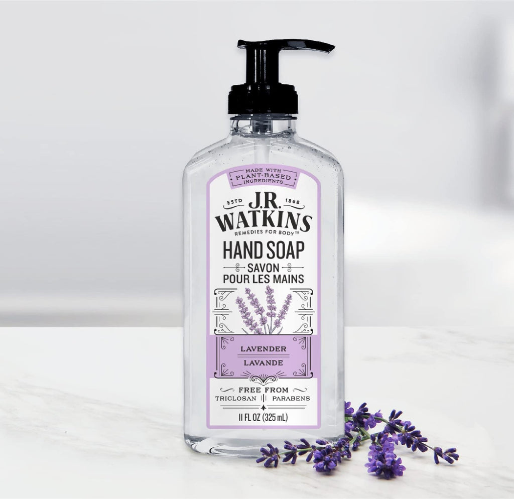 Natural Hand Soap with Lavender - Gentle & Moisturizing, 11 Fl Oz
