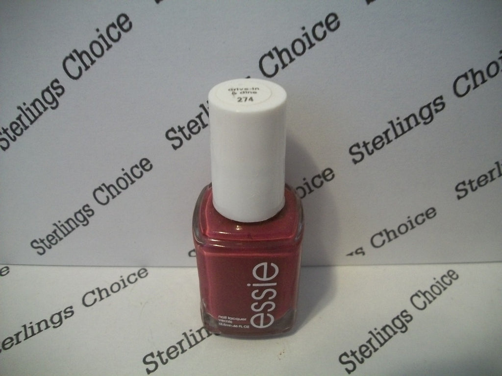 Essie Nail Polish Drive-in & Dine - Long-Lasting Vegan Formula