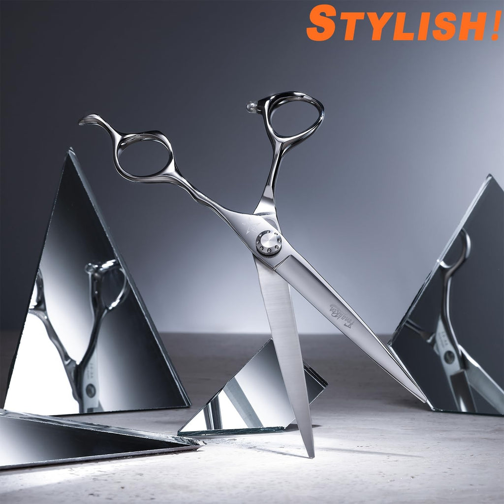Professional Hair Cutting Scissors - Sharp Stainless Steel Barber Shears