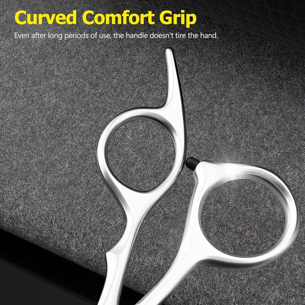 Professional Hair Thinning Scissors 6 Inch Stainless Steel Barber Shears Tension Adjustable