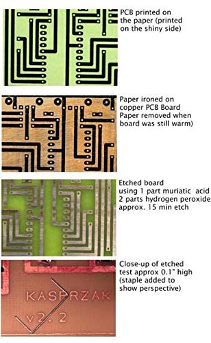 Thermal Transfer Paper 10 Sheets A4 for PCB Printed Circuit Boards
