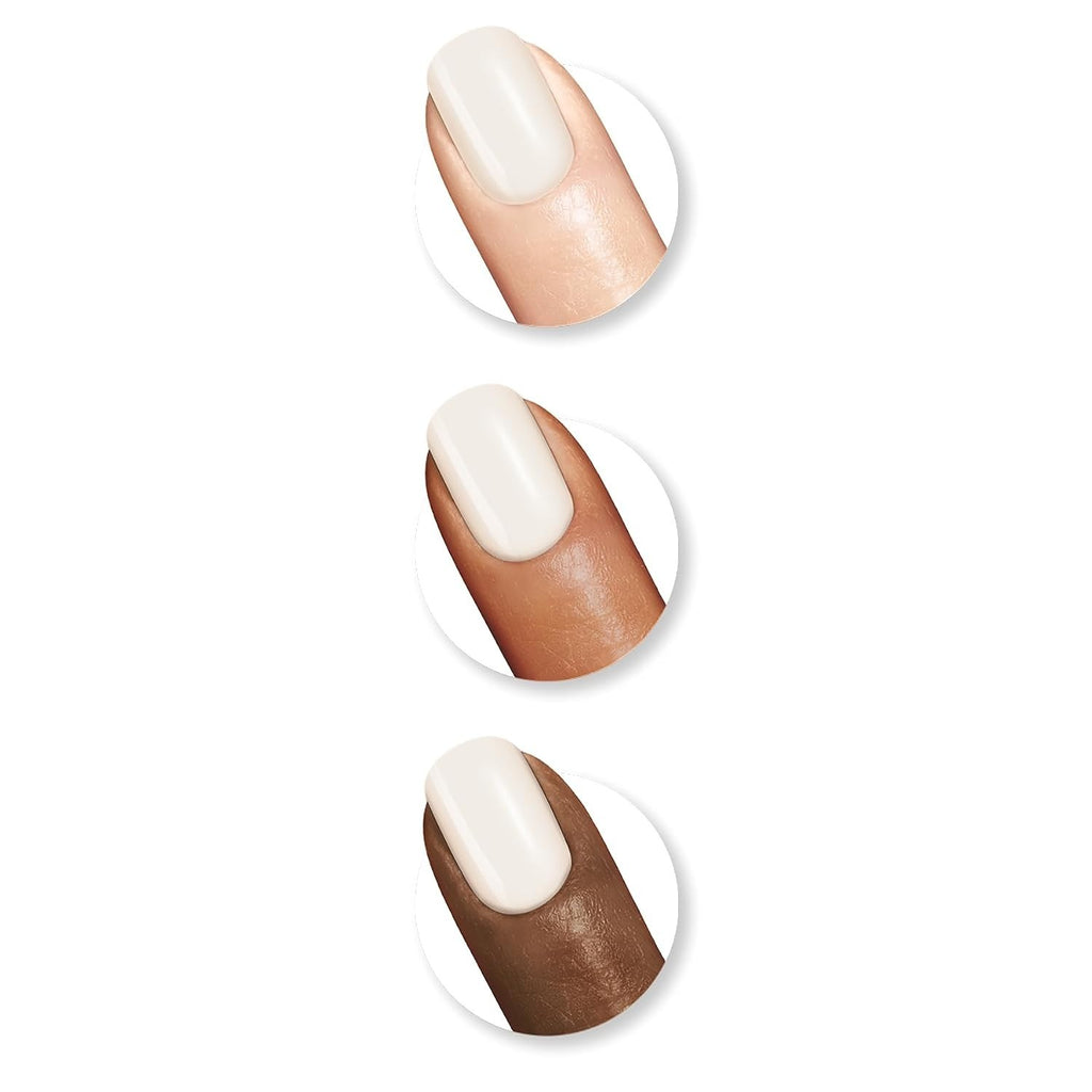 White Fast-Drying Nail Polish - 0.31 Fl Oz for Quick Touch-Ups