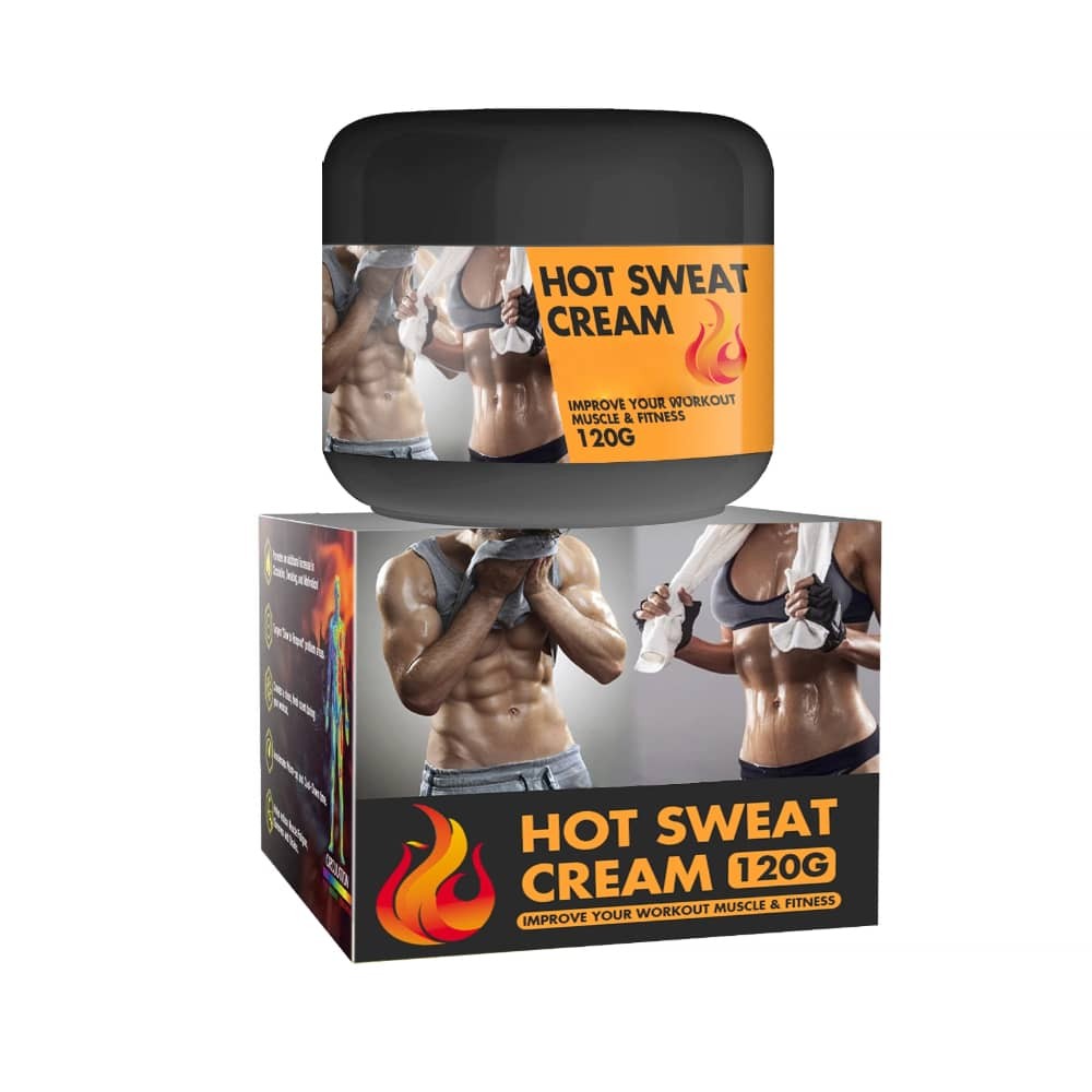 Anti-Cellulite Hot Sweat Cream for Body Shaping 120g - Abdominal Muscle Burner